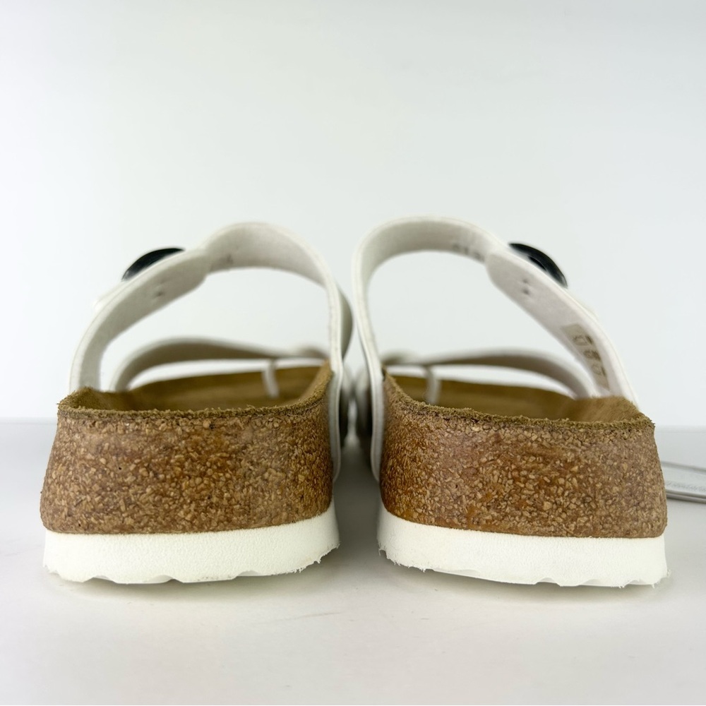 Birkenstock Betula Mayari White Birko-Flor Sandals EU 42 US L 11 - Picture 4 of 16